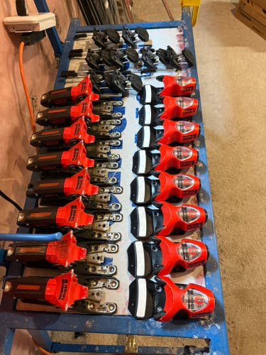 Look PX 18 Racing Ski Bindings Max Din 18 (Used)
