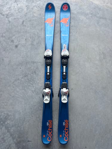 Blizzard Cochise Twin Tip 129 cm Skis With IQ 7 Bindings (Used)