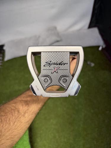TaylorMade Spider X Hydroblast Sx-72 Putter KBS Ct Tour 120 Shaft RH No HC 35