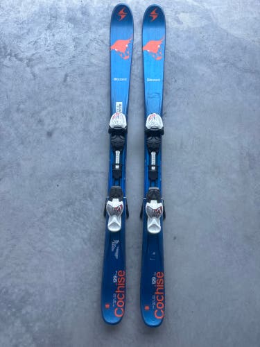 Blizzard Cochise Twin Tip 129 cm Skis With IQ 7 Bindings (Used)