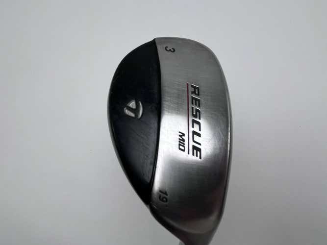 TaylorMade Rescue Mid 3 Hybrid 19* Regular Graphite Mens RH