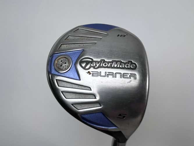 TaylorMade Burner Steel 2007 5 Fairway Wood 18* REAX SuperFast 50g Ladies RH