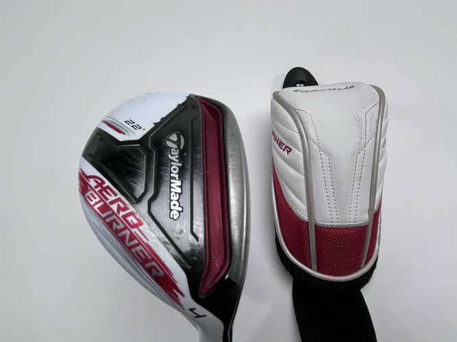 TaylorMade AeroBurner 4 Hybrid 22* Matrix Speed Rul-Z 55g Ladies RH HC