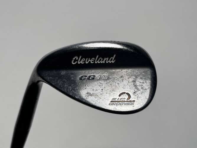 LEFTY Cleveland CG15 Black Pearl Sand Wedge SW 56* 14 Bounce Traction Wedge LH