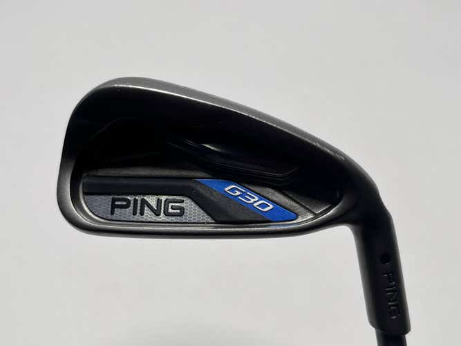 Ping G30 Single 6 Iron Black Dot TFC 419 Soft Regular Senior Graphite Mens RH