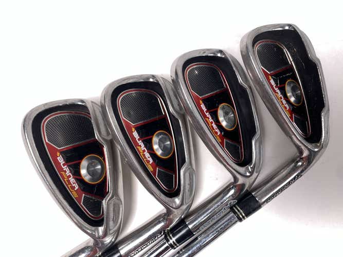 TaylorMade Burner Plus Iron Set 8-PW+AW Burner Superfast 85g Uniflex RH