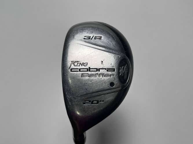 LEFTY Cobra Baffler 2005 3 Hybrid 20* Aldila NV HL 65g Regular LH Midsize Grip
