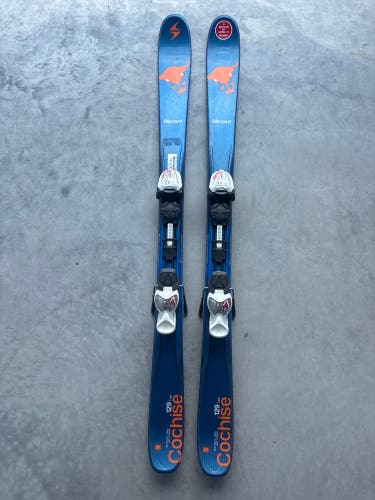 Blizzard Cochise Twin Tip 129 cm Skis With IQ 7 Bindings (Used)