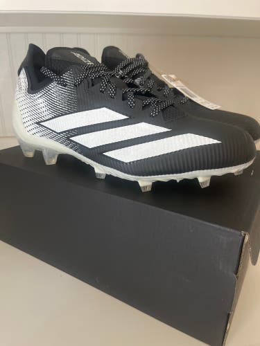Men's Size M 11.0 (W 12.0) Adidas Adizero Electric Low Top Molded Cleats (New)
