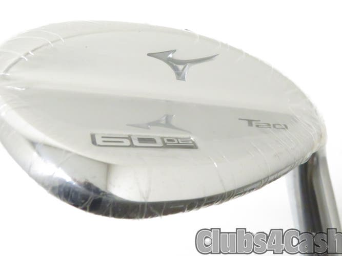Mizuno T20 Wedge White Satin Chrome Dynamic Gold Tour Issue 60.06 LOB 60 NEW