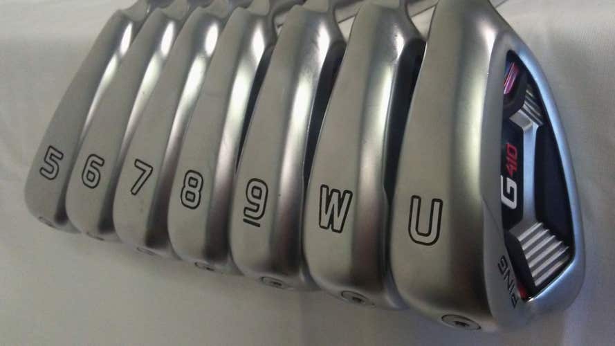 Ping G410 Iron Set 5-PW+UW Black Dot (Graphite Alta CB Red Regular) Golf Clubs