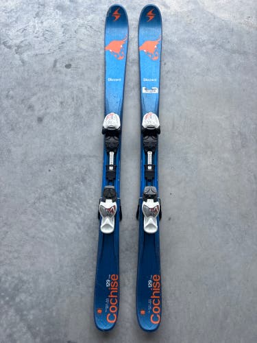 Blizzard Cochise Twin Tip 129 cm Skis With IQ 7 Bindings (Used)