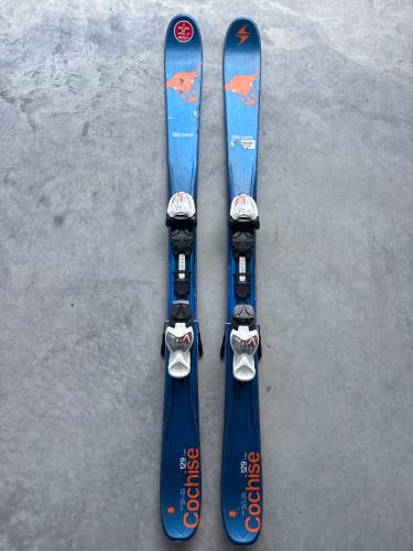 Blizzard Cochise Twin Tip 129 cm Skis With IQ 7 Bindings (Used)
