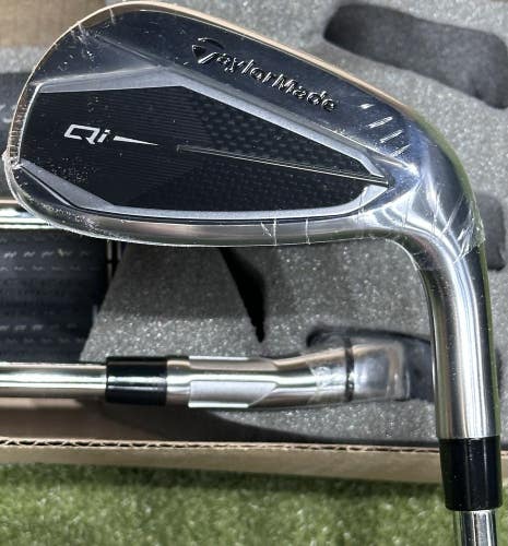 TaylorMade Qi Iron Set 5-PW, AW Steel KBS MAX MT 85 Stiff Flex Right Hand NEW