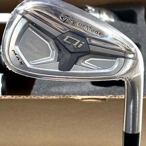 TaylorMade Qi MAX Iron Set 5-PW, AW Steel KBS MAX MT 85 Stiff Flex NEW