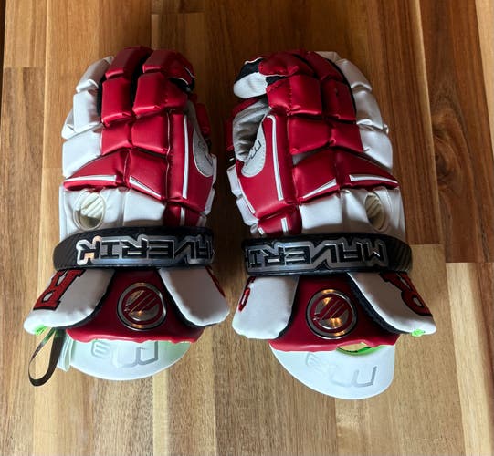 Maverik M3 Lacrosse Gloves (Used)