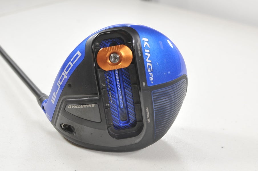 Cobra King F6+ Plus 10.5* Driver Stiff Flex Right HZRDUS 6.0 62g