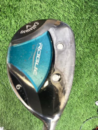 Callaway Rogue 2018 6 Hybrid 30* Aldila Quranta Ladies Graphite Shaft