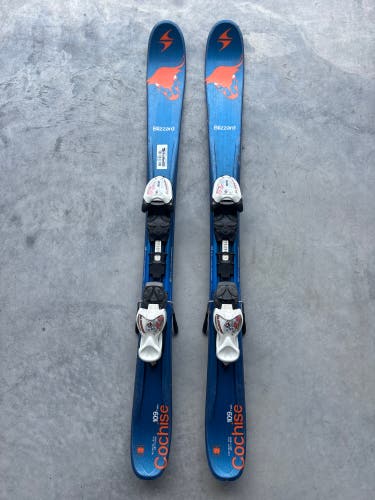 Blizzard Cochise Twin Tip 109 cm Skis With IQ 4.5 Bindings (Used)