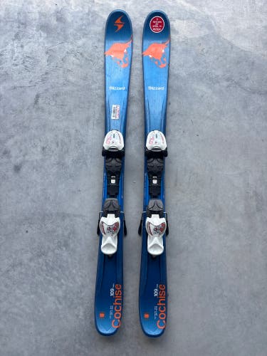 Blizzard Cochise Twin Tip 109 cm Skis With IQ 4.5 Bindings (Used)