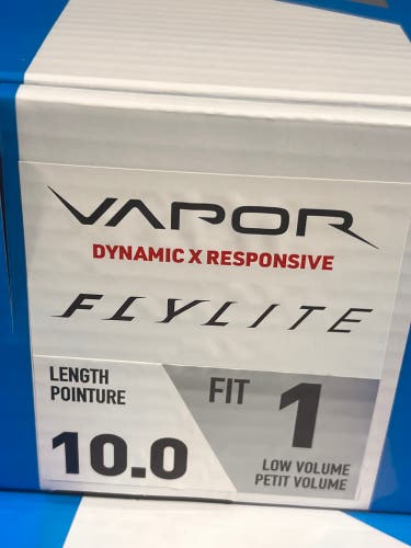 2025 Bauer Vapor Flylite Hockey Skates Regular Width 10 (New) with ti blades