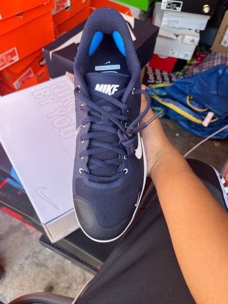 Nike Alpha Huarache Elite 3 Baseball Cleats Navy Blue White CK0746