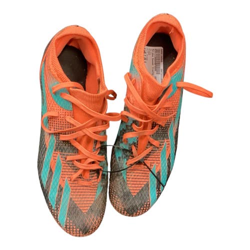 Used Adidas Soccer Cleats Orange Youth 08.5 11846-S000108089