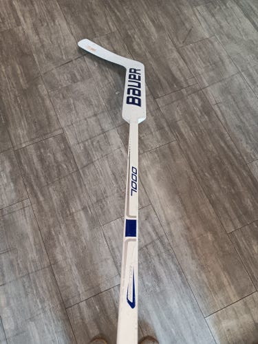 Senior Bauer Reactor 7000 Regular Goalie Stick 25" Paddle (New)