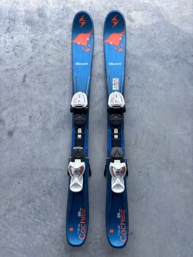 Blizzard Cochise Twin Tip 99 cm Skis With IQ 4.5 Bindings (Used)