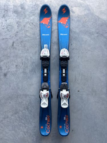 Blizzard Cochise Twin Tip 99 cm Skis With IQ 4.5 Bindings (Used)