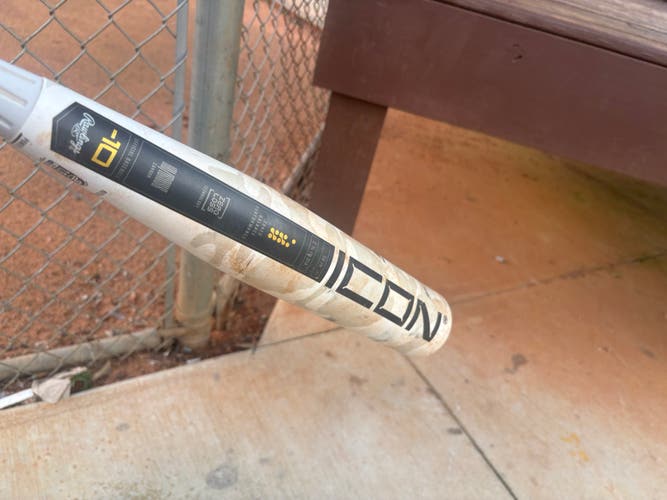 2025 Rawlings Icon Composite USSSA Certified Bat (-10) 20 oz 30" (Used)