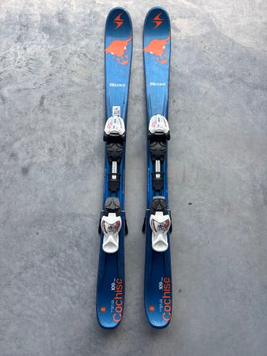 Blizzard Cochise Twin Tip 109 cm Skis With IQ 4.5 Bindings (Used)