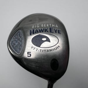 Callaway Hawkeye VFT 5 Fairway Wood 18* Big Bertha Gems 50 Ladies RH