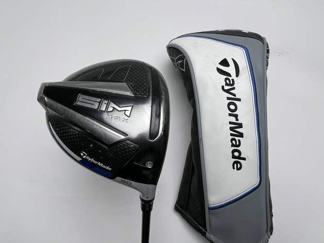TaylorMade SIM MAX Driver 9* Ventus Blue 6-R Regular Graphite Mens RH HC