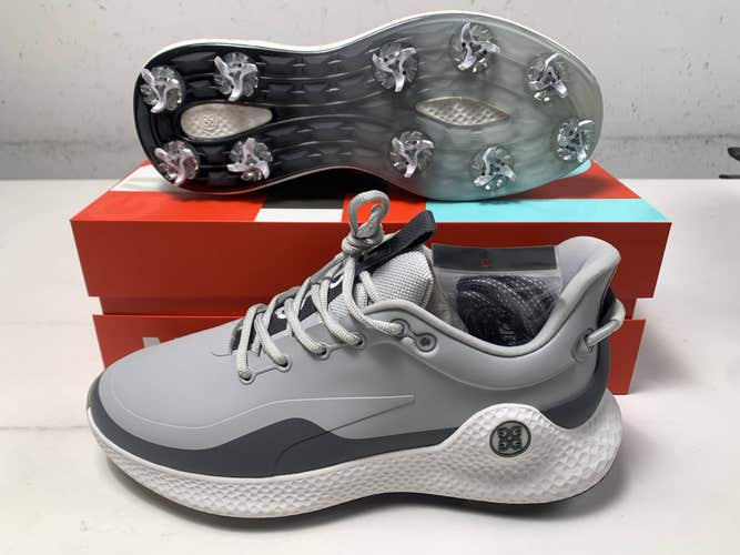 G Fore MG4+ O2 G/Lock Waterproof Golf Shoes Gray Men's SZ 10 (EU 43) NIB