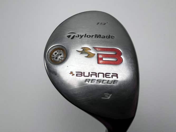 TaylorMade Burner Rescue 2008 3 Hybrid 19* REAX 60g Regular Graphite Mens RH