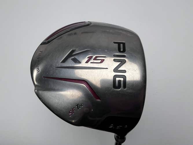 Ping K15 Driver 9.5* Aldila NV Green 65g Regular Graphite Mens RH