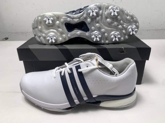 Adidas Tour360 24 Waterproof Golf Shoes White Men's SZ 13 (IF0245) NIB
