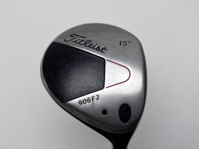 Titleist PT 906F2 3 Fairway Wood 15* Aldila NV Green 75g Stiff Graphite Mens RH