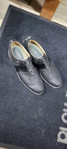 Used Foot Joy Mens Golf Shoes Black Senior 13 11497-S000159800
