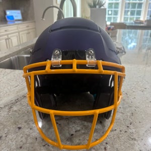 Purple Youth Medium Schutt F7 Helmet (New)