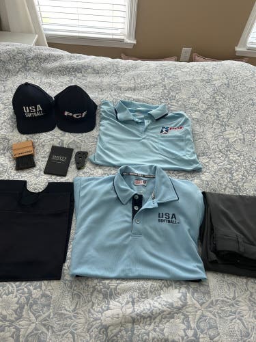 Official umpire clothes & equipment (selling all together)