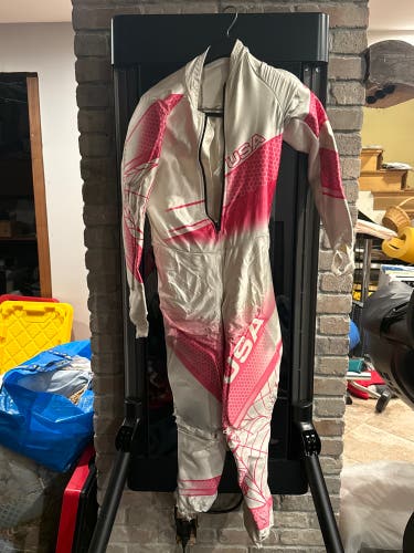 Pink spyder race suit