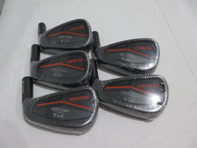 Cobra King Forged CB Black Iron Set - 6-PW - Heads Only - NEW