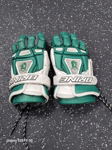 Used Brine BRINE KING III Lacrosse Gloves Mens Green 12" 11849-S000042232