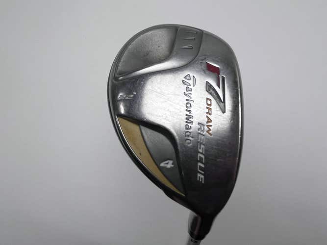 TaylorMade R7 Draw 4 Hybrid 22* Apollo Shadow FL Regular Graphite Mens RH