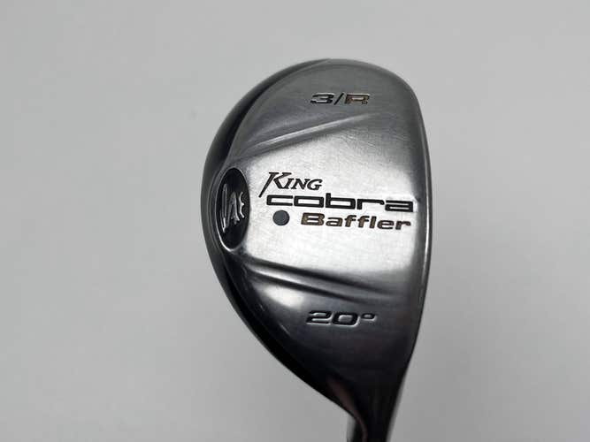 Cobra Baffler 2005 3 Hybrid 20* Aldila NV HL 65g Stiff Graphite Mens RH