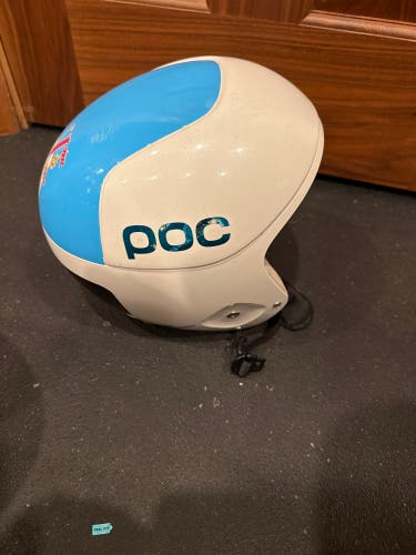Medium/Large POC Helmet (Used) FIS Legal