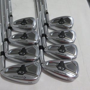 TaylorMade Qi Max Iron Set - 4-PW, AW - Modus 105 Stiff Flex Steel - MINT/NEW