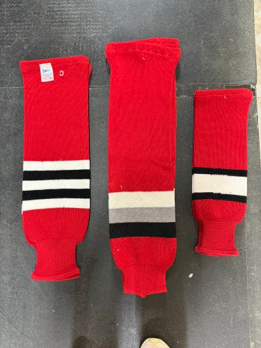 Red Senior Kobe Socks (New) x15